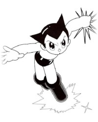 Malvorlage Astro Boy kostenlos 3