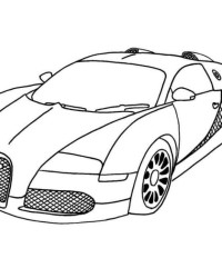 Malvorlage Bugatti kostenlos 2