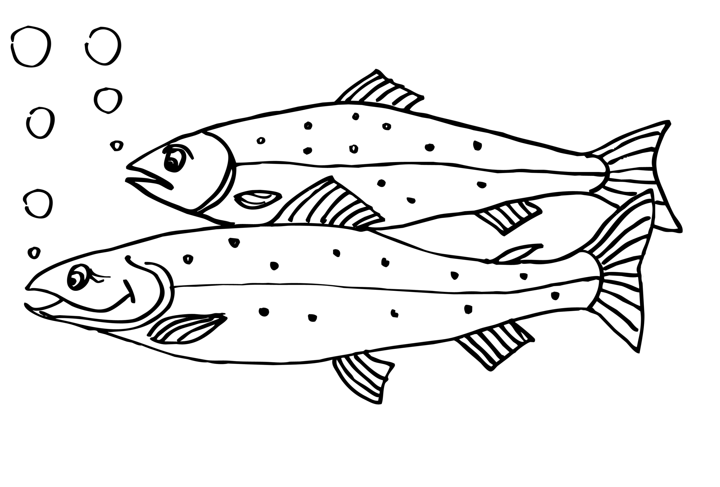 Malvorlagen Kostenlos Fisch | Coloring and Malvorlagan
